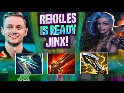 REKKLES IS READY TO PLAY JINX! - KC Rekkles Plays Jinx ADC vs Draven! | Season 2022