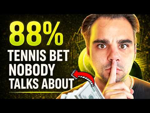 88% Win Rate Tennis Bet — Full Breakdown & Transcript