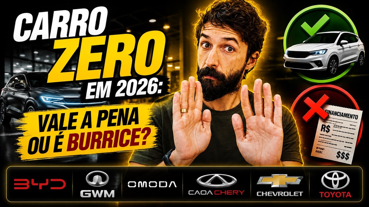 CARRO ZERO - O QUE MUDOU EM 2026?