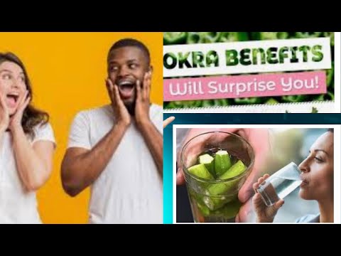 Amazing health benefits of okra water.