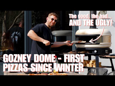 Using my Gozney Dome pizza oven for the first time since winter!