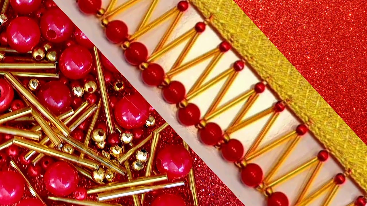 Let's learn together the luxurious and completely elegant embroidery.#diy