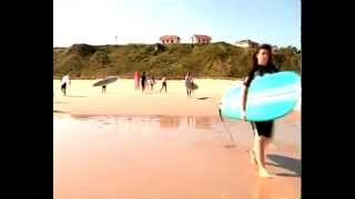 preview picture of video 'surf sanvicente de la barquera buena onda'