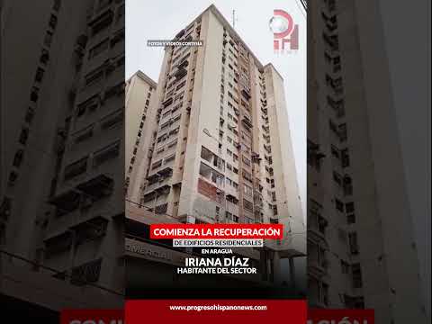 🏗️ Comienza la recuperación de edificios residenciales en Aragua
