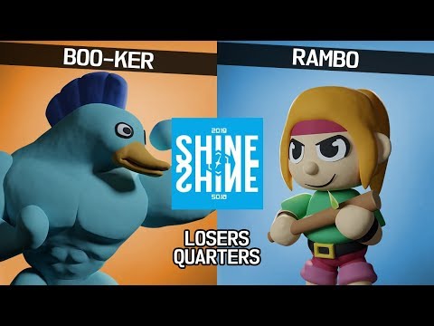 Boo-ker (Ultra Fishbunjin 3000) vs. Rambo (Ittle Dew) - Losers Quarters - Shine 2019