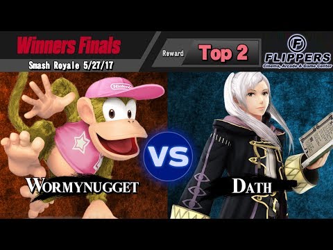 Smash Royale 5/27/17 - Winners Finals - PPG|Wormynugget (Diddy Kong) vs. Dath (Robin)