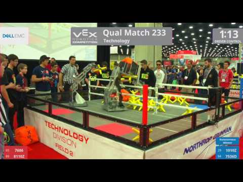 2017 VRC Tech Q233 - 7686 8110Z vs 1010Z 7536D - 43 to 4