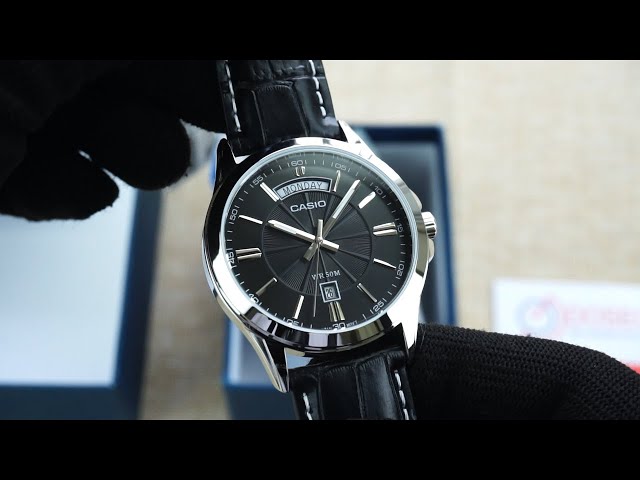 Vídeo relacionado con CASIO Reloj con movimiento cuarzo japonés Man Mtp-1381L-1A