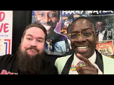 Harry Waters Jr Marvin Berry vs tgb Back To The Future I 1 Abq Nm 6.9.23 Duke City Comic Con USA