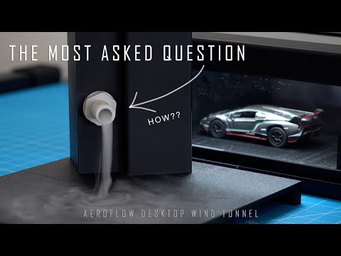 So erzeuge ich Rauch für einen Windkanal | Aeroflow Desktop-Windkanal bereit zum Start!