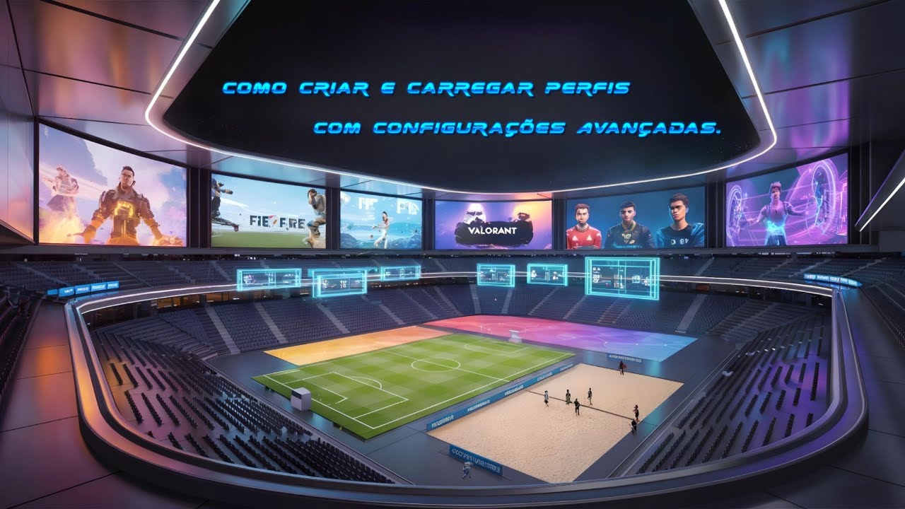 Como Criar e Carregar Perfis com Configurações Avançadas