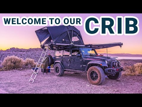 Our Overland Setup Tour: Jeep Camping Setup & Rooftop Tent Walk-around