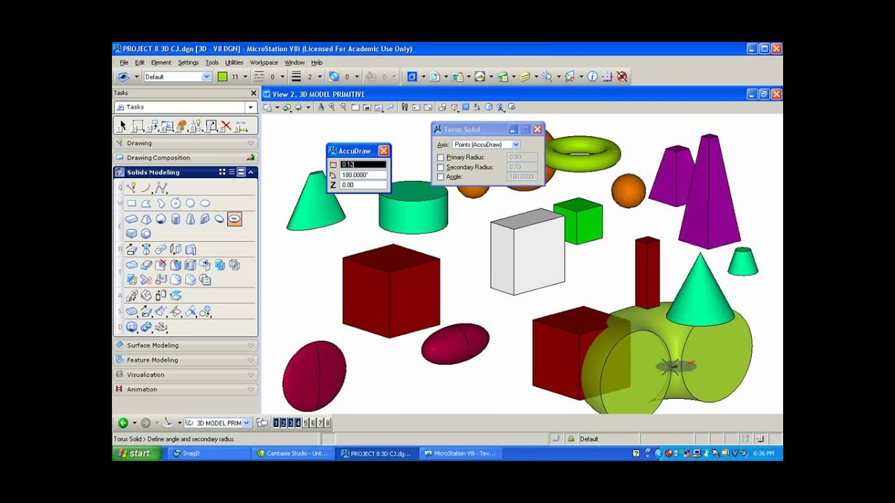 MICROSTATION LESSON 13.avi