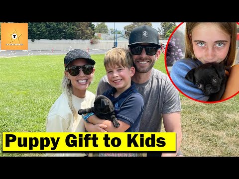 Heather Rae Young & Tarek El Moussa Surprise His Kids with a New Puppy
