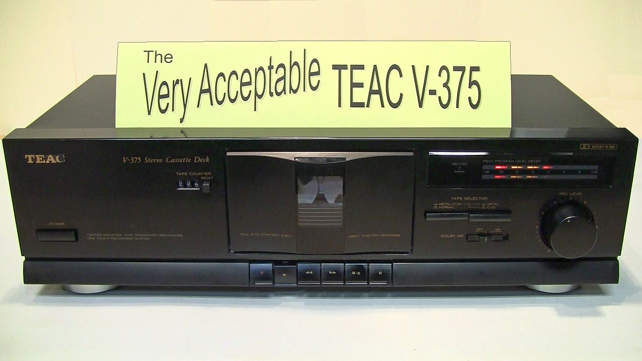 TEAC's very acceptable 1990s cassette decks (Tanashin Inside)