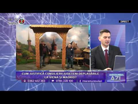 MARAMURESUL AZI 17.01 2017  - CUM JUSTIFICĂ CONSILIERII JUDEŢENI DEPLASĂRILE LA VIENA ŞI MADRID?