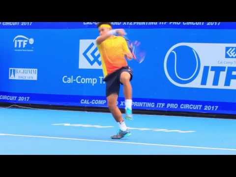 Cal Comp & XYZprinting ITF Pro Circuit 2017 Isarow, Pruchya Tanuma, Ryota