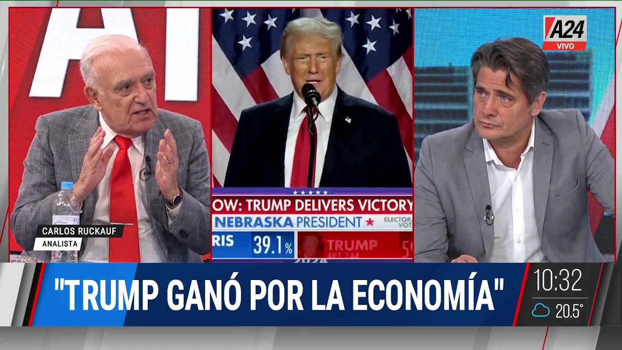 🔴 TRIUNFO DE DONALD TRUMP: "PARA TRUMP MILEI ES MÁS IMPORTANTE QUE MACRI" - Carlos Ruckauf