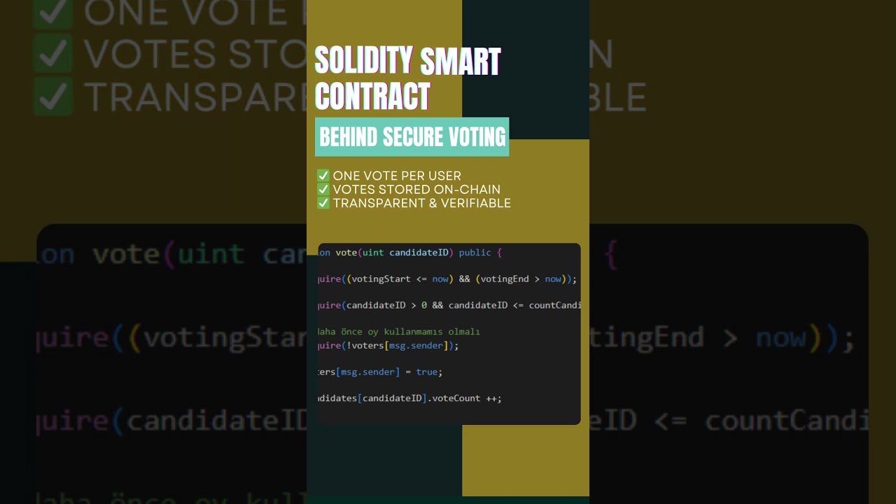 Blockchain-based Online Voting System | Final Year Projects 2025 |  #finalyearproject #blockchain