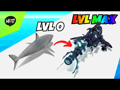 Aku Membuat Hiu Robot Paling Kuat!