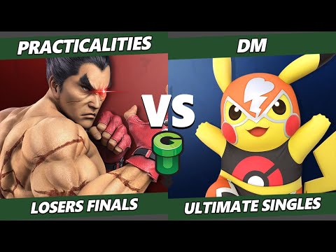 Game Underground Losers Finals - Practicalities (Kazuya) Vs. DM (Pikachu, Pyra Mythra) SSBU Ultimate