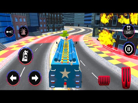 Police Ambulance and Fire Truck Van Driving - Android GamePlay #13