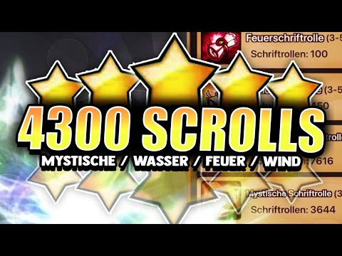 4300 Schriftrollen auf einem Account ! BIG Opening bei Flogge83 - Part 1 von 2💥 SUMMONERS WAR