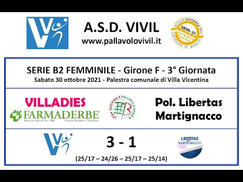 VILLADIES FARMADERBE - POL. LIB. MARTIGNACCO 3-1