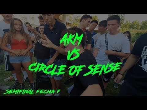 AKM VS CIRCLE OF SENSE SEMIFINAL FECHA 7 MIRAELBUENRAP TEMPORADA 3 (3/8/2019)