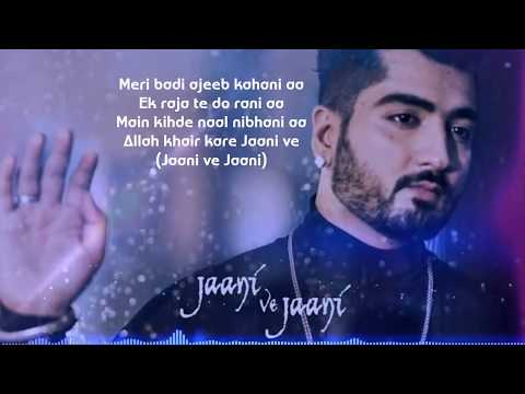 JANEE VE JANEE song lyrics Main rovaan mainu ron ni dindi Meri shayari  lyrics Music official Video