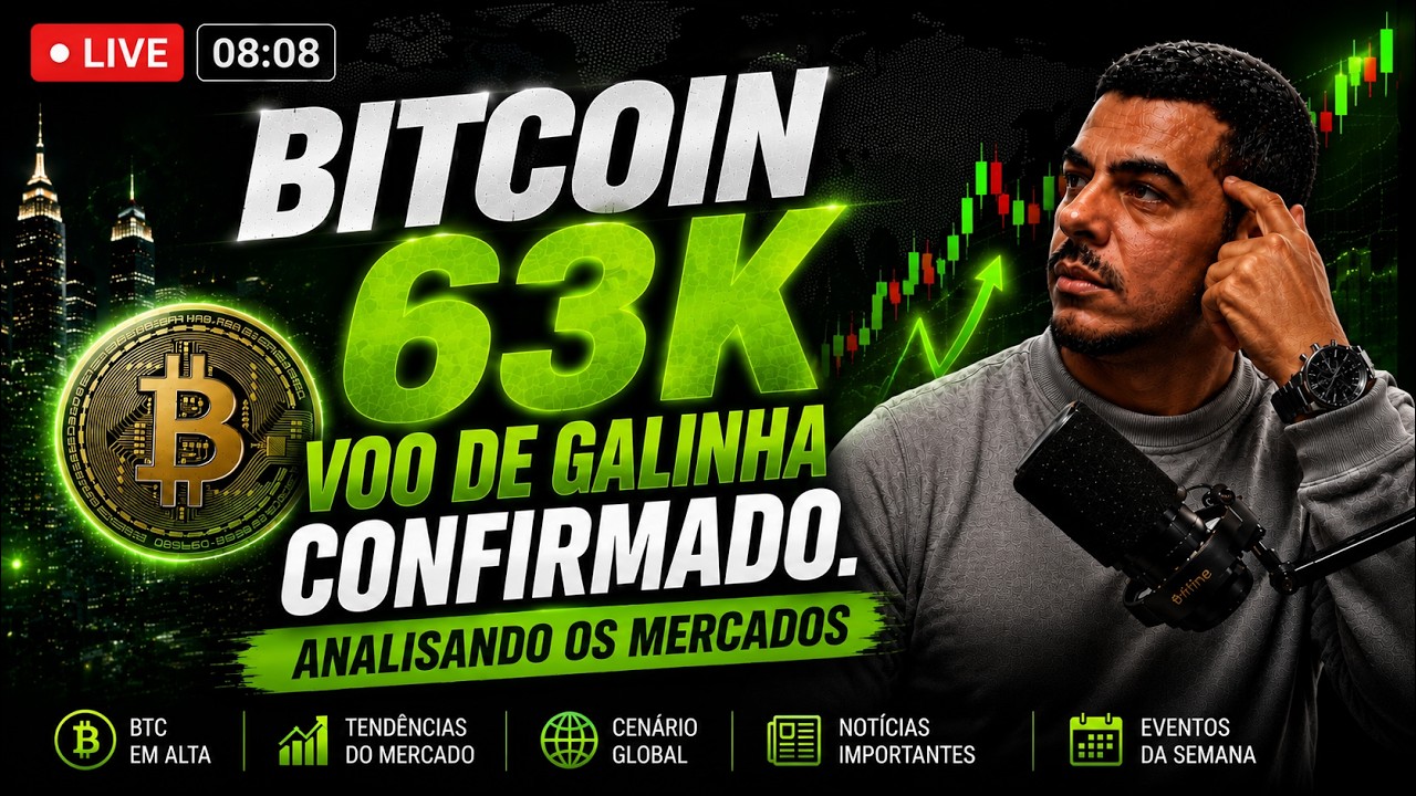 Bitcoin 64k - Sexta Feira - Subiu Para Cair? - Analisando os Mercados e ETFs - Day Trade Cripto