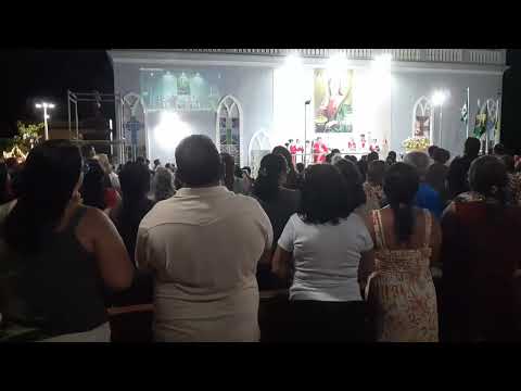 Abertura da festa de Santa Luzia, ontem em Jijoca de Jericoacoara-CE.