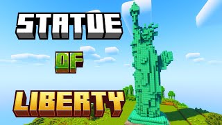 Minecraft Statue of Liberty Tutorial 🗽