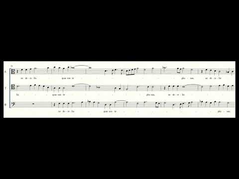 O Rex gloriae a 3 voci (In ascensione Domini)