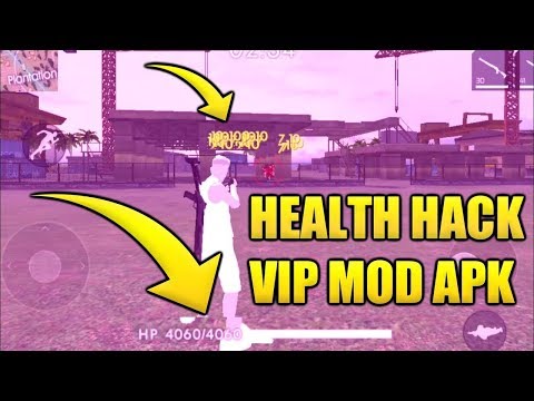 Free Fire VIP Mod - UNLIMITED HEALTH HACK - ENEMY CANT ATTACK - BULLETS RAIN - GHOST.