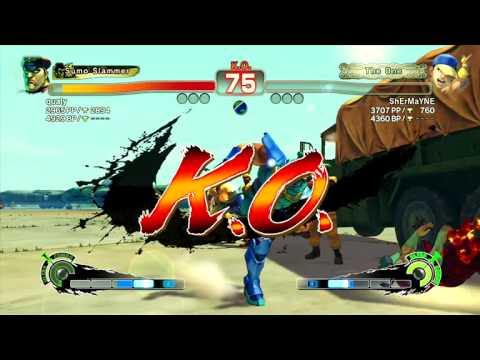 SSF4 AE: qualy [Noah] (M.Bison) VS ShErMaYNE (Yun) - SEMI-FINAL 1