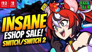 30+ GAMES! AN INSANE Nintendo eShop Sale for Switch/Switch 2 Going On!