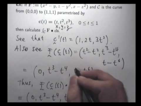 image-What is a line integral in space?