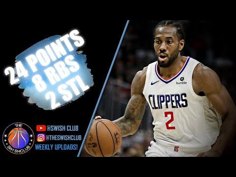 Kawhi Leonard Full Highlights vs. Hawks [01.04.2020] - 24 PTS, 3 RBS, 2 STL! | Swish Club