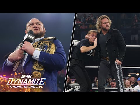 AEW Dynamite HIGHLIGHTS! Page & Strickland RUIN Samoa Joe & The Opps' celebration! | 11/26/25