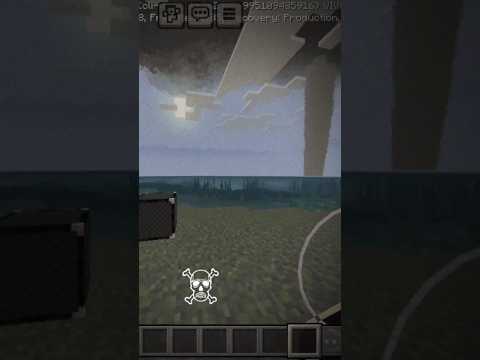 Minecraft Weather Bedrock V1.17.8(Reload) | Tornado EF0 in Ocean #music#minecraft#tornado#addon#pe