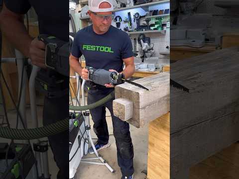 The new RSC 18 Festool reciprocating saw #woodwork #tools #festool #maker