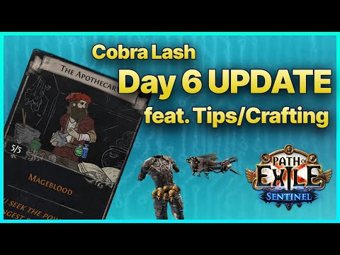 Cobra Lash Day 6 UPDATE - Crafting, Magebloods, Headhunters and More! [Poe 3.18]