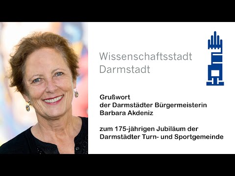 Grußwort der Darmstädter Bürgermeisterin Barbara Akdeniz
