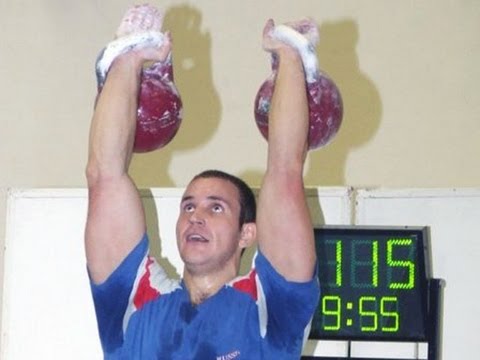 Ivan Denisov (Иван Денисов) - Absolute record in Long Cycle 116 reps!!!