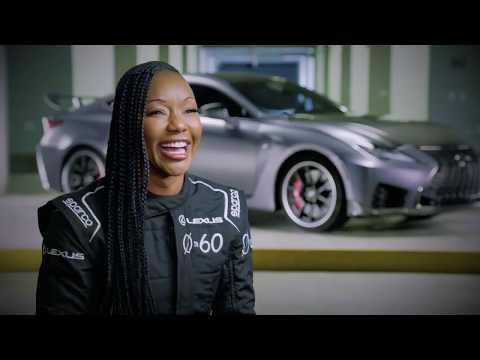 Lexus 0 to 60 Celebrity Racing Series with Olympic Sprinter Carmelita Jeter