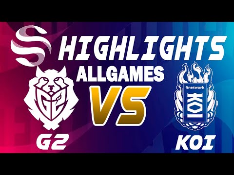 G2 Arctic vs KOI ALLGAMES Highlights - LEAGUE OF LEGENDS - SUPERLIGA PLAYOFFS