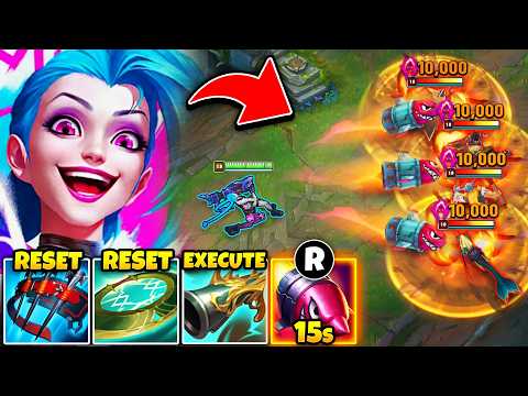 THIS NEW SNIPER JINX BUILD IS ABSOLUTELY DISGUSTING! (SPAM ULTS LIKE CRAZY)