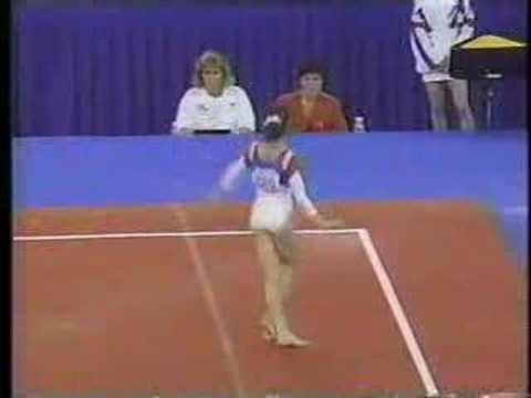 Cristina Bontas - 1992 Olympics EF - Floor Exercise