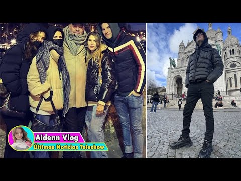 Las llamativas fotos de Marcelo Tinelli y sus hijos "emponchados" en París que generaron polémi...